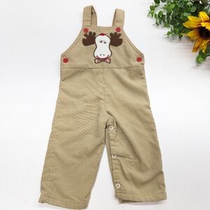 Vintage Buster Brown Corduroy Infant Overalls